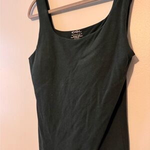 OGL Women's Dark Green Tank Top